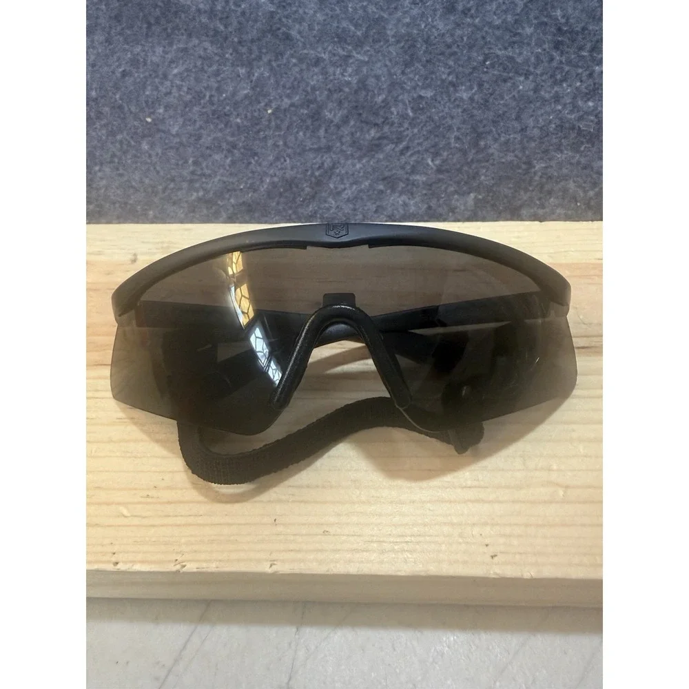 Revision Military Sawfly APEL Z87 Black Safety Glasses Kit Gray Clear Lens